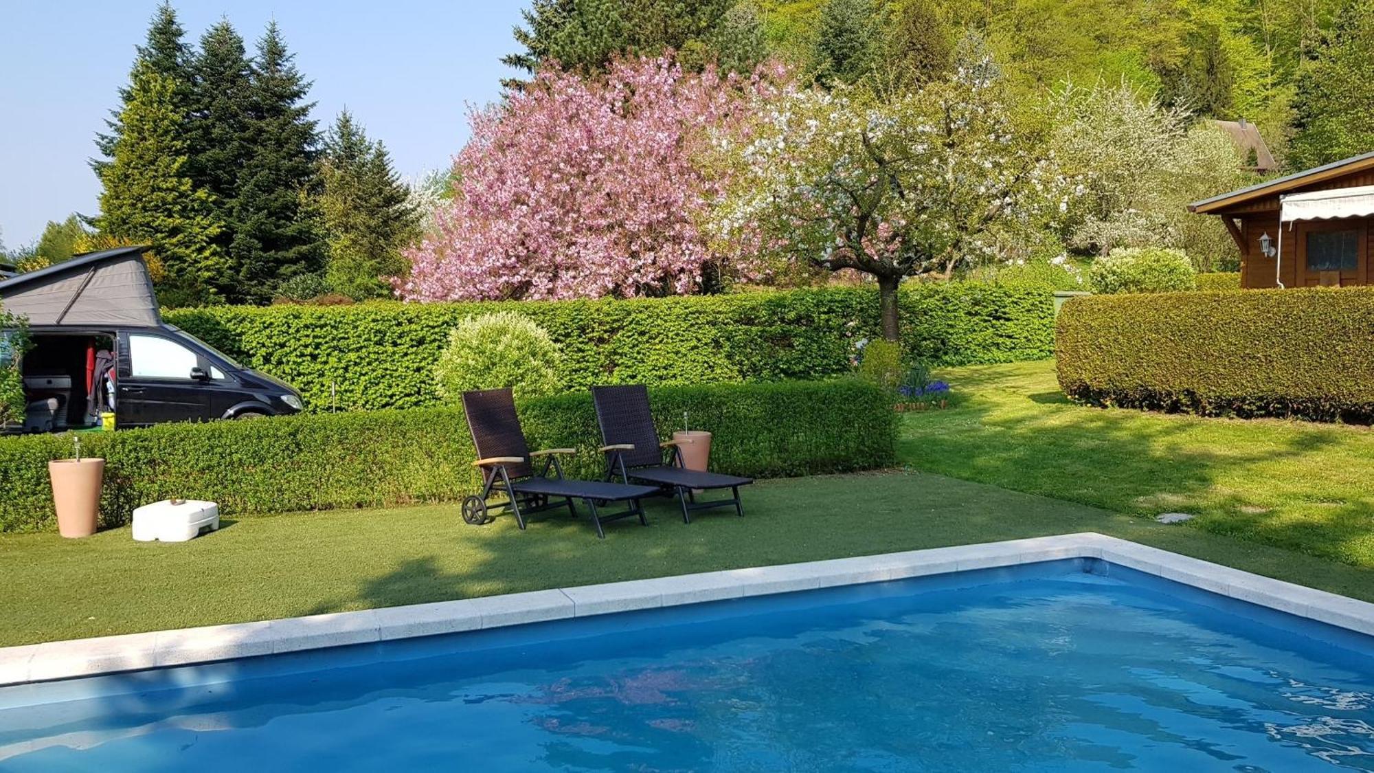 Poolhaus Im Suedharz Villa Harztor Exteriör bild